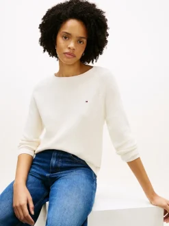 naisten neulepusero Cardi Fine GG LS Boat Neck Sweater,><noscript><img width=