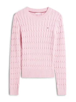 naisten neulepusero CO CABLE MID GG C-NK LS SWT,><noscript><img width=