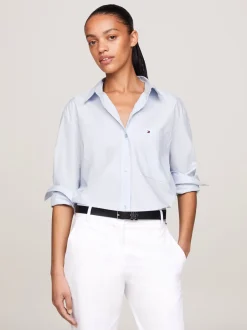 Naisten Paitapusero, Essential Cotton Easy Fit Shirt>Tommy Hilfiger Outlet