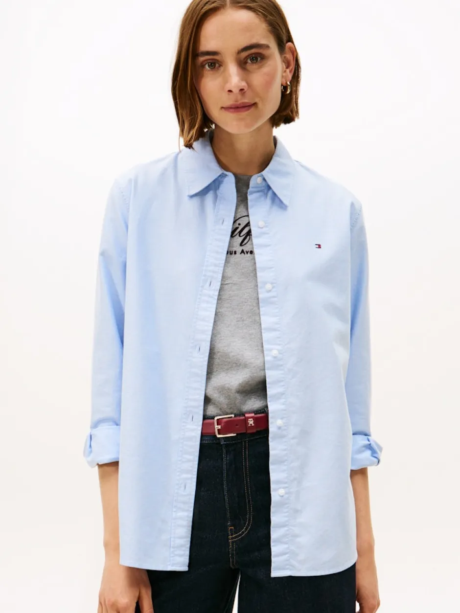 naisten paitapusero, OXFORD RELAXED FIT SHIRT>Tommy Hilfiger Clearance