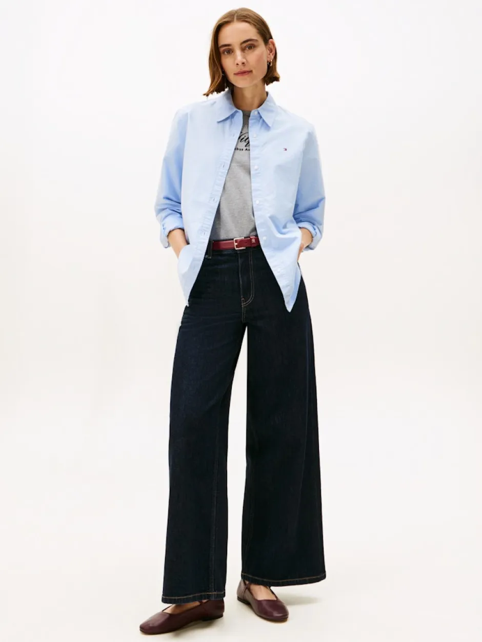 naisten paitapusero, OXFORD RELAXED FIT SHIRT>Tommy Hilfiger Clearance