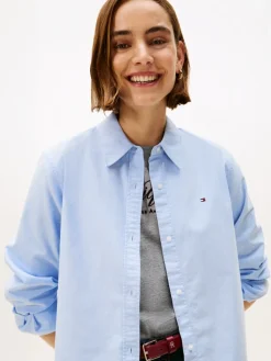 naisten paitapusero, OXFORD RELAXED FIT SHIRT><noscript><img width=