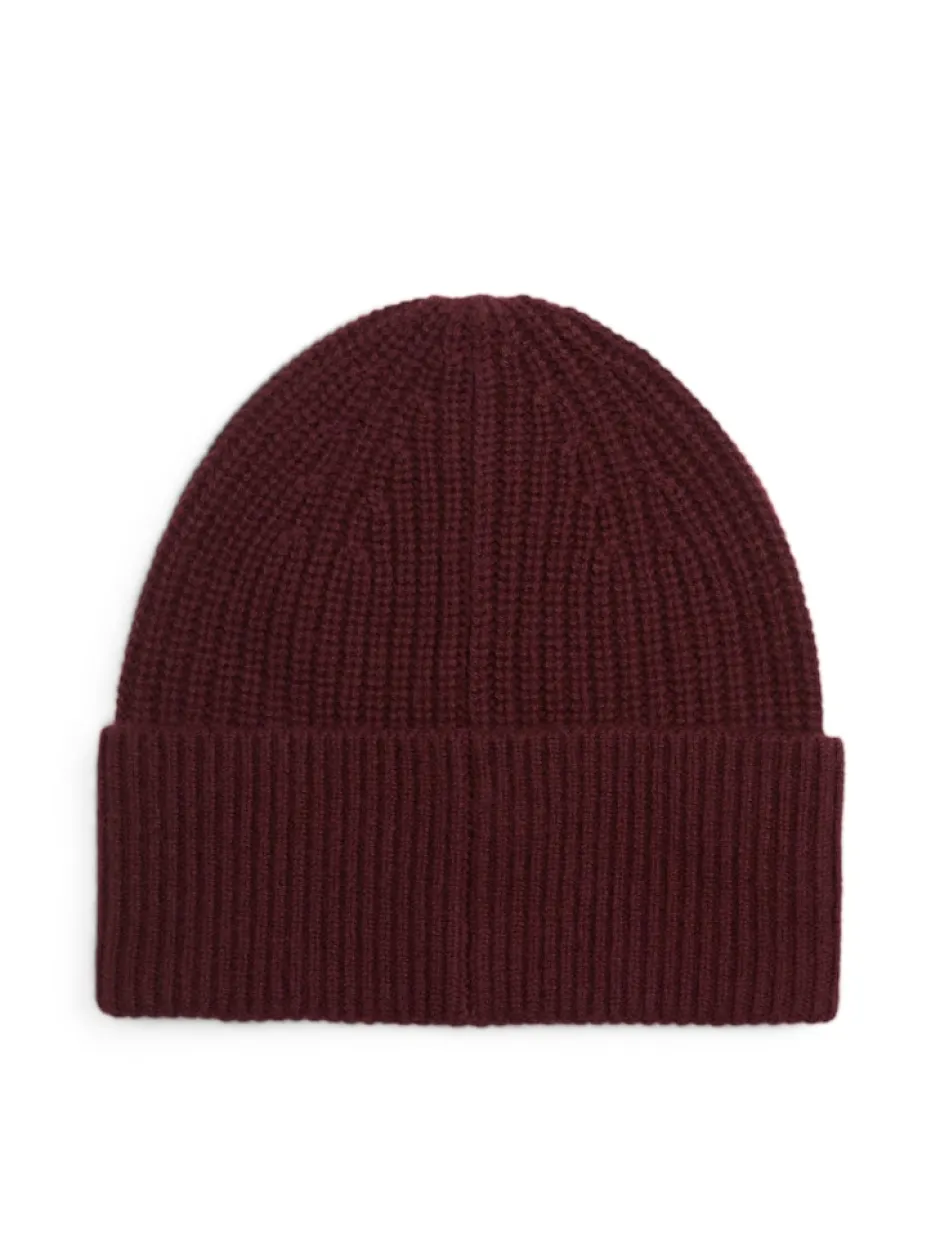 naisten pipo Tommy Script Cashmere Beanie,>Tommy Hilfiger Clearance