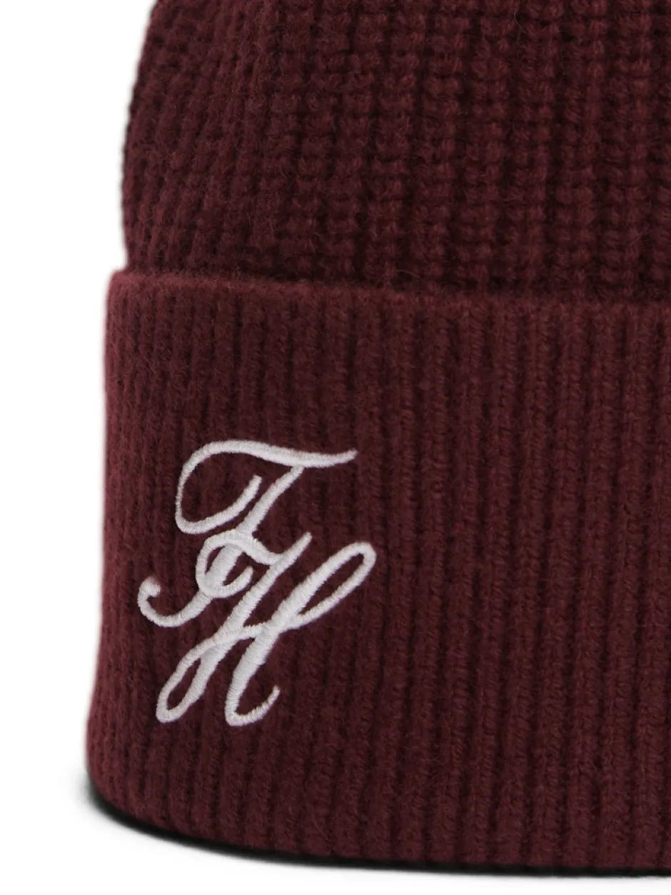 naisten pipo Tommy Script Cashmere Beanie,>Tommy Hilfiger Clearance