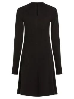 Naisten Pitkähihainen Trikoomekko, F&F C-NK SHINY INTERLOCK LS DRESS 99><noscript><img width=