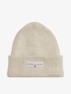 naisten pipo, TJW LINEAR BEANIE>Tommy Hilfiger Discount