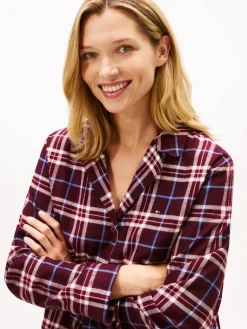 naisten pyjama LS FLNL SHIRT PJ PANTS SET,><noscript><img width=