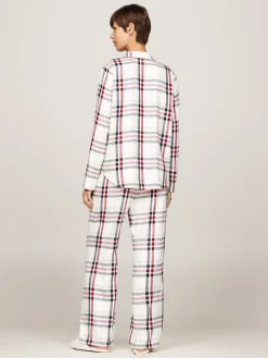 Naisten Pyjama, K-GIFT FLANNEL SET&SLIPPER>Tommy Hilfiger Online