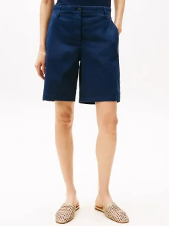 naisten shortsit, CO BLEND GMD CHINO SHORT>Tommy Hilfiger Clearance