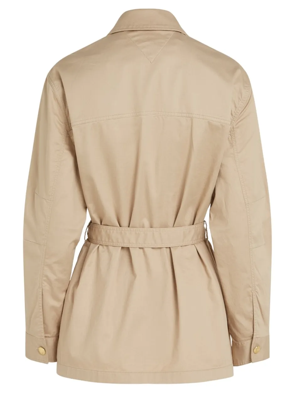 naisten takki, GOLD BUTTON UTILITY JACKET>Tommy Hilfiger