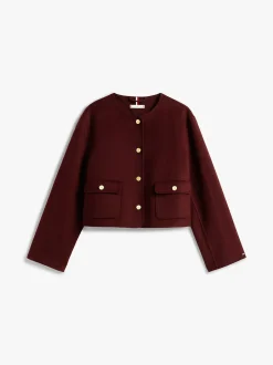 naisten takki, DF WOOL BLEND REG LADY JACKET><noscript><img width=