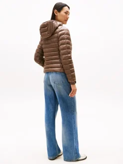 naisten takki, UL DOWN REG HOODED JACKET>Tommy Hilfiger Discount