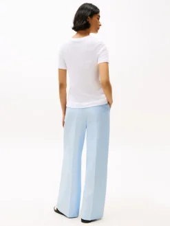 naisten t-paita, KNOT BOAT-NK SS TEE>Tommy Hilfiger Outlet