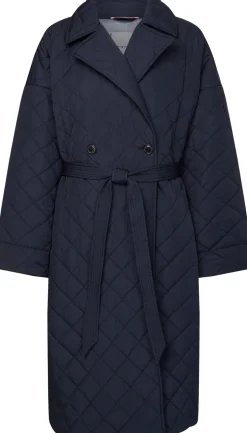 tikkitakki, AD-RELAXED SORONA QUILTED TRENCH>Tommy Hilfiger