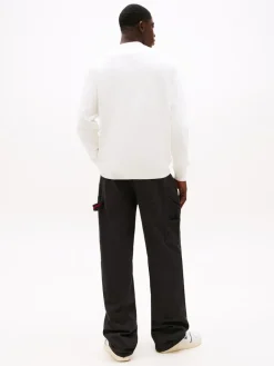 miesten collegepusero, TJM REG SFLAG CREWNECK>Tommy Jeans Clearance