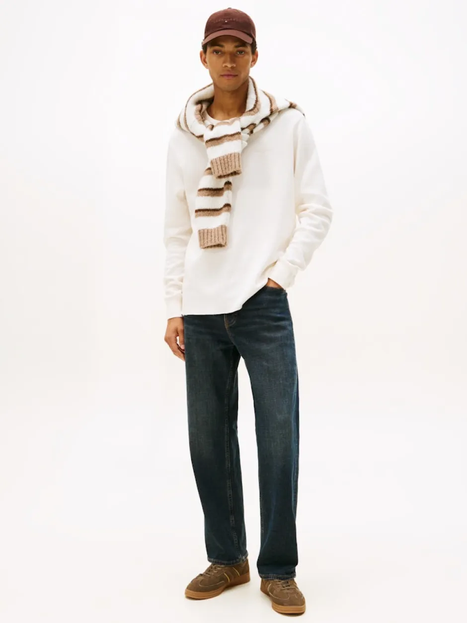 miesten paita, TJM SLIM WAFFLE SCRIPT HENLEY>Tommy Jeans