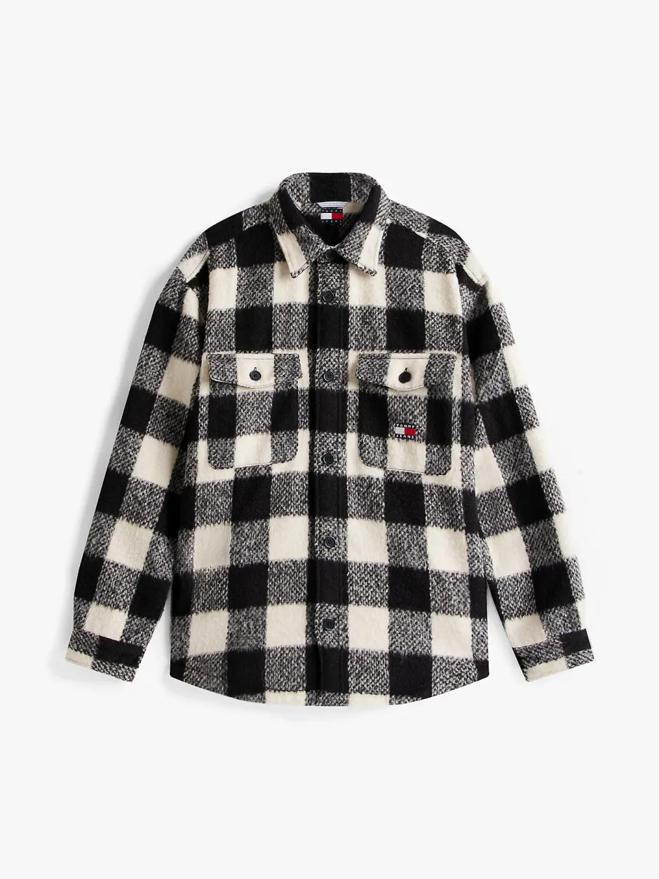 miesten paitatakki TJM Check Overshirt Ext,>Tommy Jeans Sale