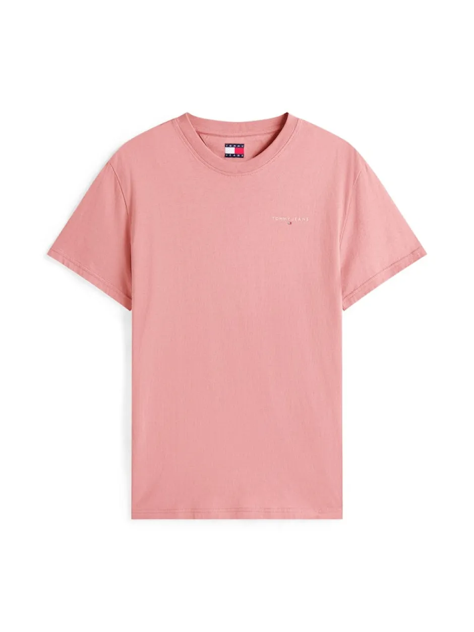 miesten t-paita, TJM SLIM LINEAR CHEAST TEE>Tommy Jeans Hot