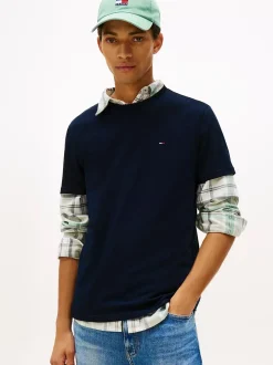 miesten t-paita K TJM XSLIM Tee Ext,>Tommy Jeans Online