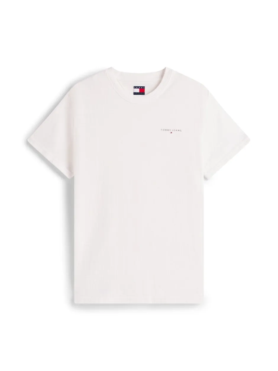 miesten t-paita, TJM SLIM LINEAR CHEAST TEE>Tommy Jeans Discount