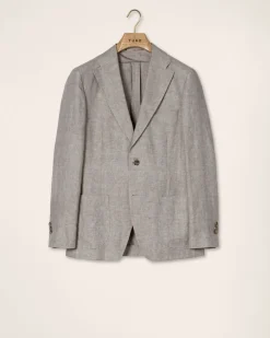 irtotakki Bilbao HL Modern Fit Linen Jacket,>Turo