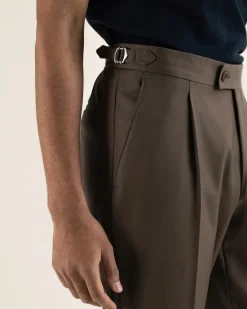 puvunhousur Hanko 3 Pleated Trousers Vitale,><noscript><img width=