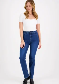 Naisten Farkut, Caramel 7345 Curvy Fit Indigo>Very Nice