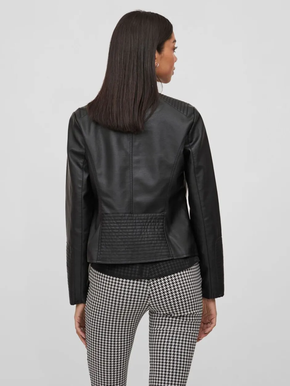 keinonahkatakki, VIBLUE COATEDJACKET>Vila Discount