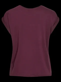 lyhythihainen toppi, VIELLETTE S/S SATIN TOP><noscript><img width=