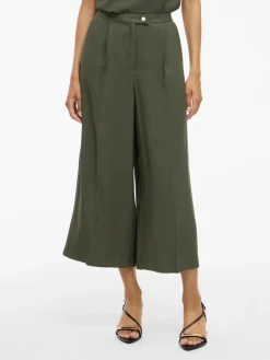 naisten housut, VIMARLEE HW WIDE CULOTTE PANTS><noscript><img width=