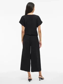 naisten housut, VIMARLEE HW WIDE CULOTTE PANTS><noscript><img width=