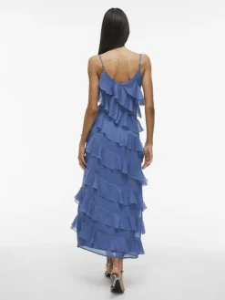 naisten mekko, VILUNA STRAP DRESS>Vila Discount