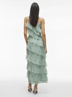 naisten mekko, VILUNA STRAP DRESS>Vila Hot