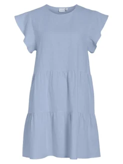 naisten mekko, VISUMMER LIN C/S DRESS>Vila Clearance