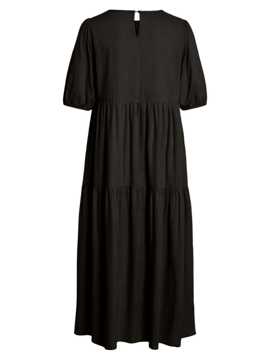 naisten mekko, VISUMMER LIN 2/4 MIDI DRESS>Vila