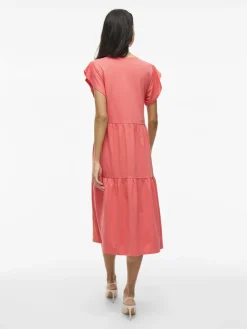 naisten mekko, VISUMMER S/S MIDI DRESS><noscript><img width=