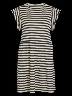 Naisten Mekko, VISUMMER SS STRIPLE DRESS>Vila Online