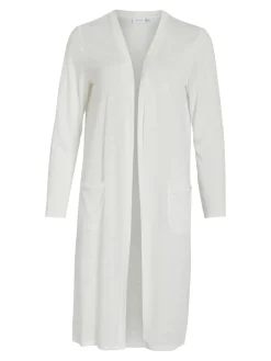 Naisten Neuletakki, VIAMER L/S LONG CARDIGAN>Vila Best