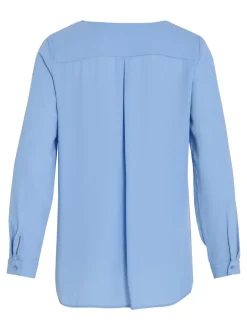 naisten paita Vilucy LS Shirt, sininen><noscript><img width=