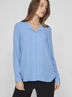 naisten paita Vilucy LS Shirt, sininen><noscript><img width=
