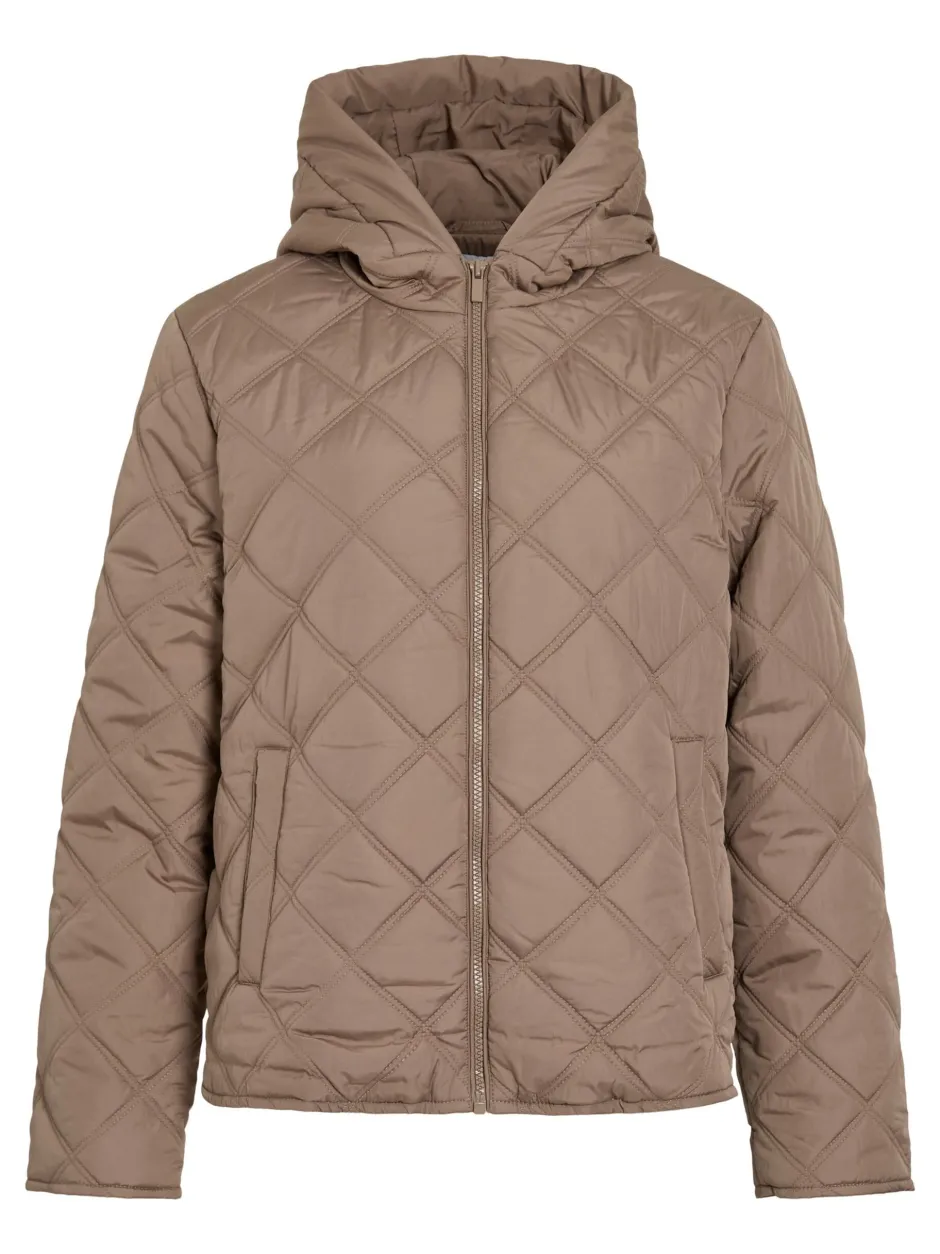 naisten takki, VIQUILA LS HOOD JACKET SHORT JACKET>Vila Outlet