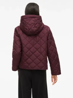 naisten takki, VIQUILA LS HOOD JACKET SHORT JACKET>Vila Best