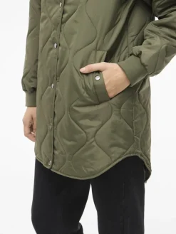 naisten tikkitakki VITATE L/S QUILT JACKET - NOOS,><noscript><img width=