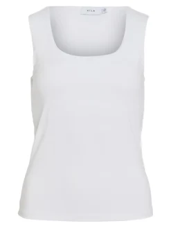 naisten toppi, VIKENZA O-NECK S/L TANK TOP>Vila Outlet