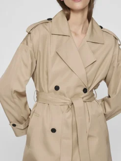 naisten trenssi, VIADDISON L/S LONG TRENCHCOAT><noscript><img width=