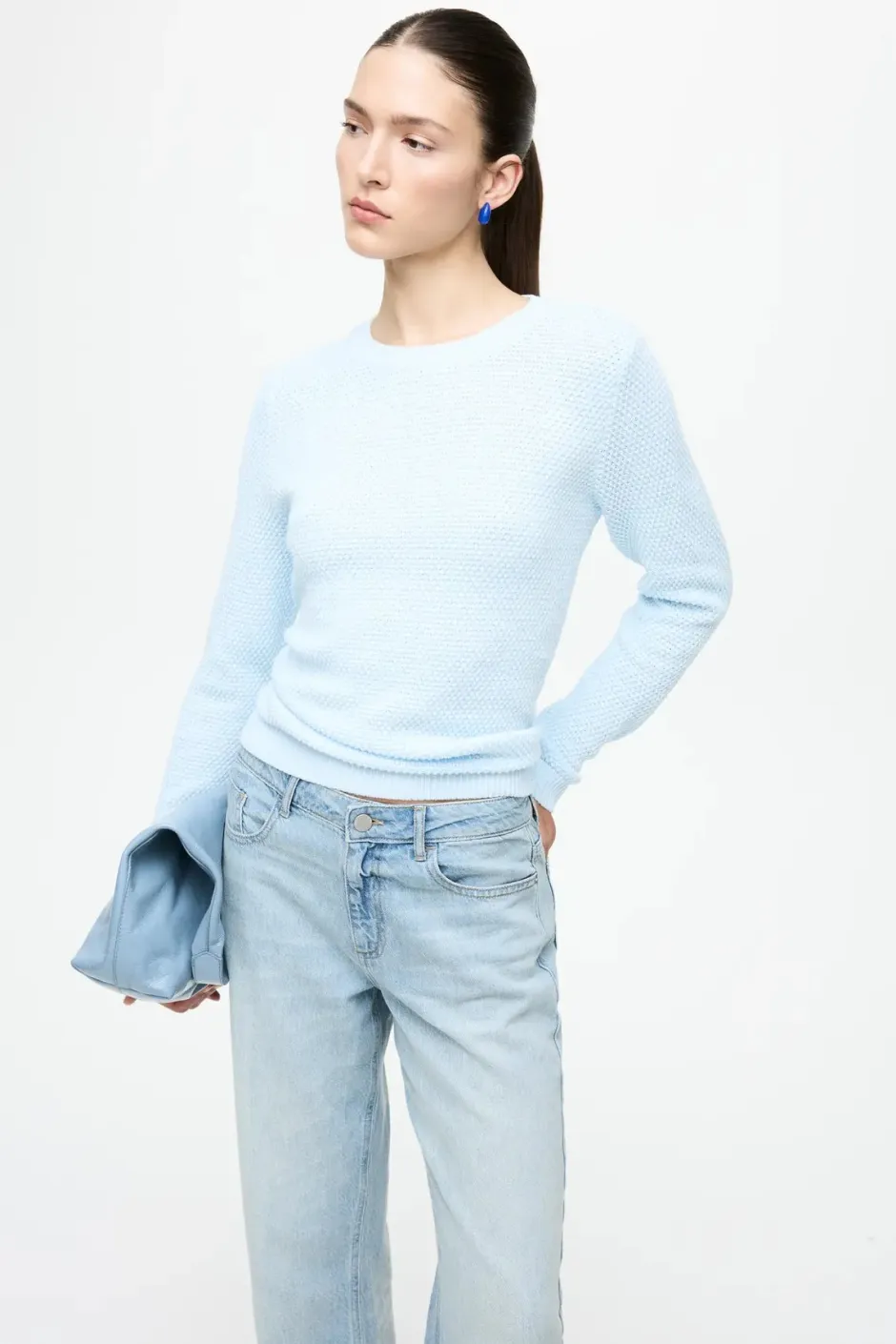 neule, VIDALO O-NECK L/S KNIT TOP>Vila Online