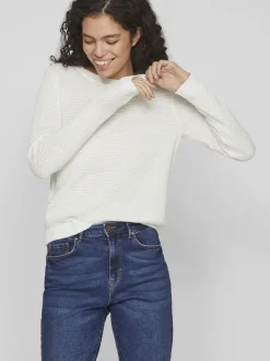 neule, VIDALO O-NECK L/S KNIT TOP><noscript><img width=