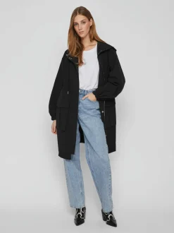 pitkä parkatakki, VISILIANA LONG PARKA JACKET><noscript><img width=