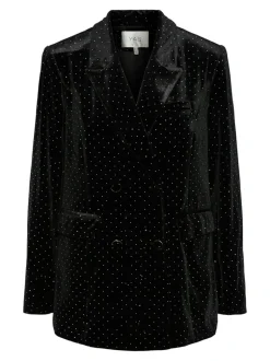 Naisten Bleiseri, YASHELLA LS VELOUR BLAZER><noscript><img width=