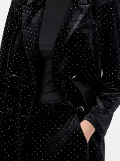 Naisten Bleiseri, YASHELLA LS VELOUR BLAZER><noscript><img width=